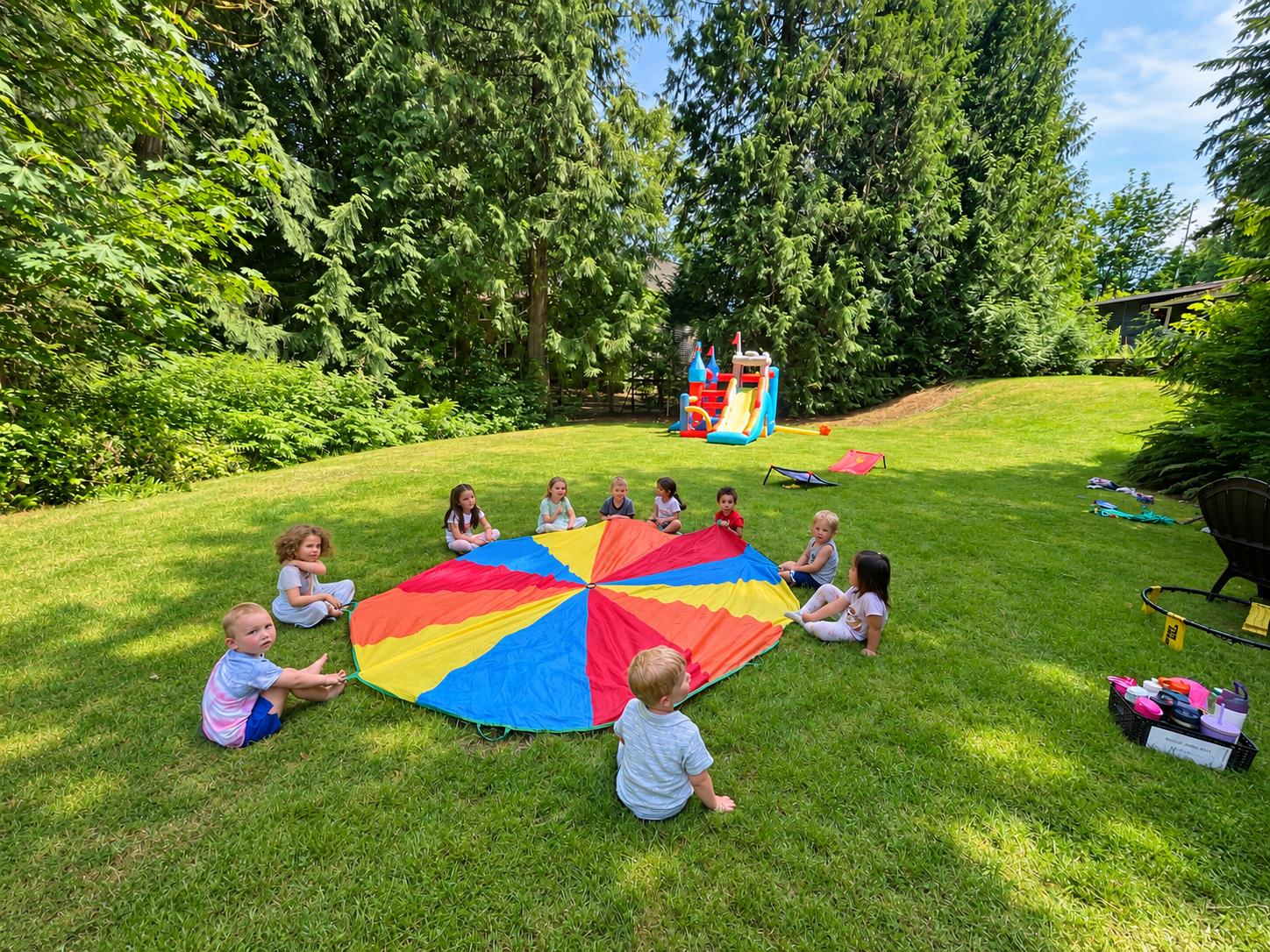 Children exploring classroom learning materials at Treehouse Academy